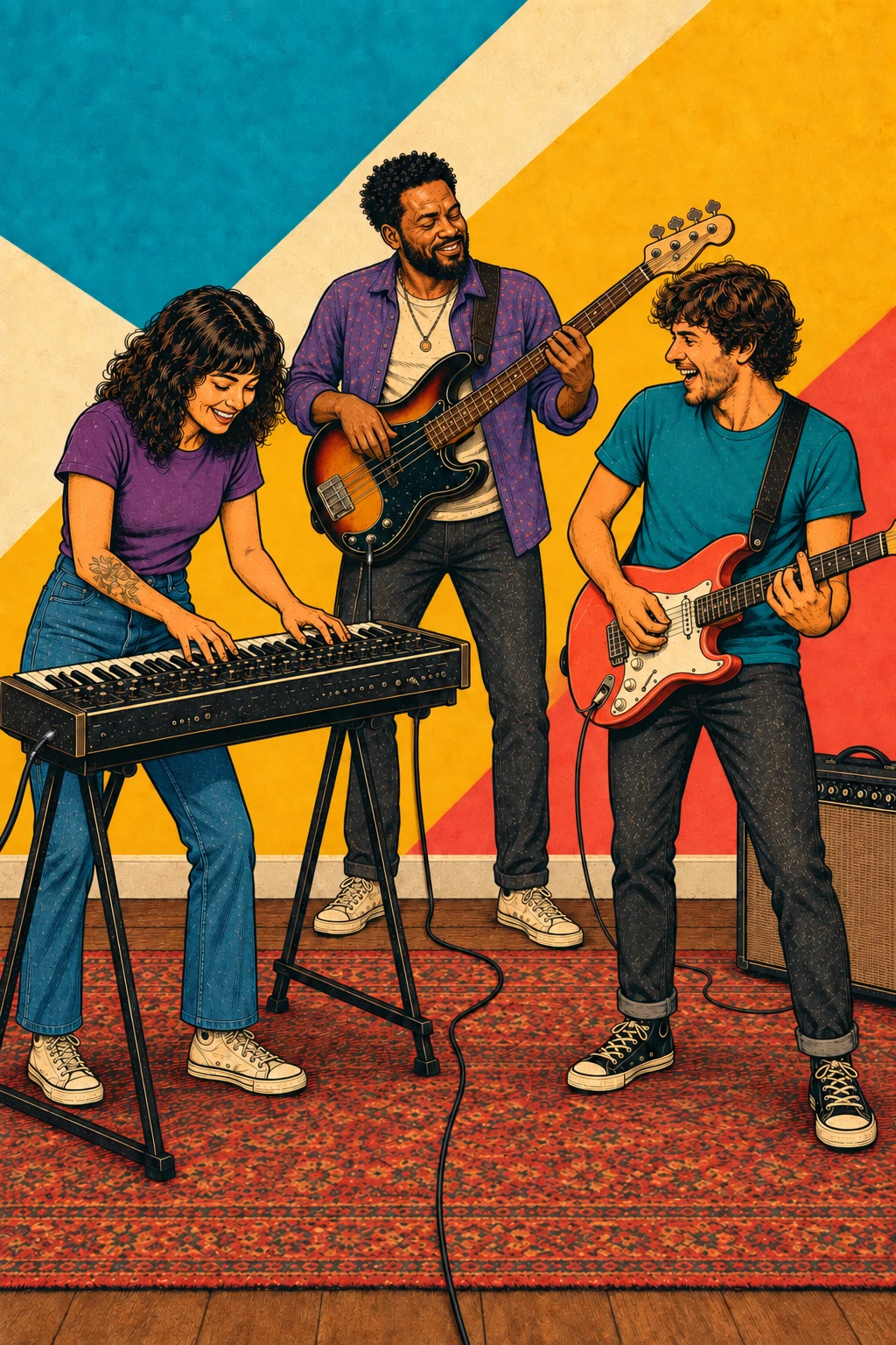 All chords chord-learning pathway artwork. Every supported root and quality in one rotation.